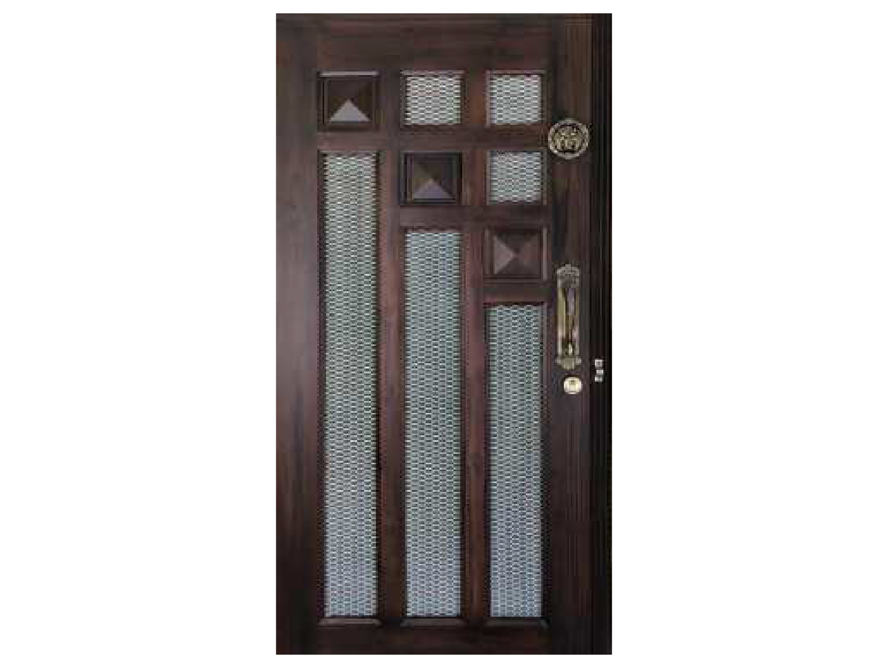 Teak wood Glass doors